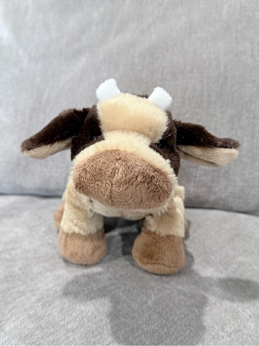 GANZ Webkinz Brown Cow HM197 Plush Stuffed Animal Retired No Code